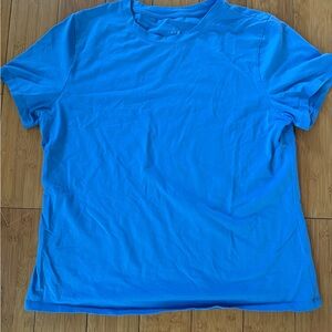 a new day Vibrant Blue Short Sleeve Crewneck Tee